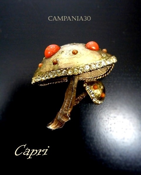 SB345 - SPILLA FUNGHI "CAPRI" ANNI '60 - LE COLLEZIONI  DI CAMPANIA30