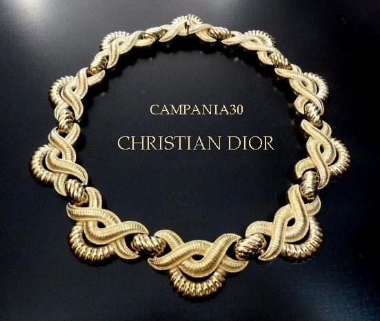 CN624 - COLLIER CHRISTIAN DIOR ANNI '80 - LE COLLEZIONI  DI CAMPANIA30