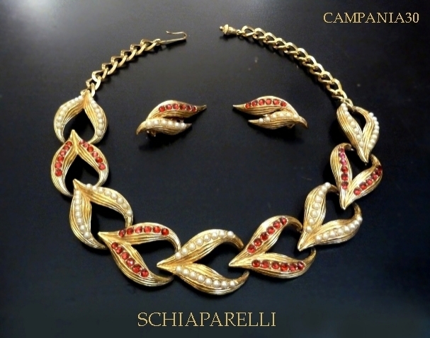 CN631 - COLLANA "ELSA SCHIAPARELLI" ANNI '50 - LE COLLEZIONI  DI CAMPANIA30