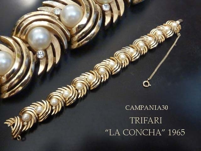 BB400 - BRACCIALE TRIFARI "LA CONCHA" 1965 - LE COLLEZIONI  DI CAMPANIA30