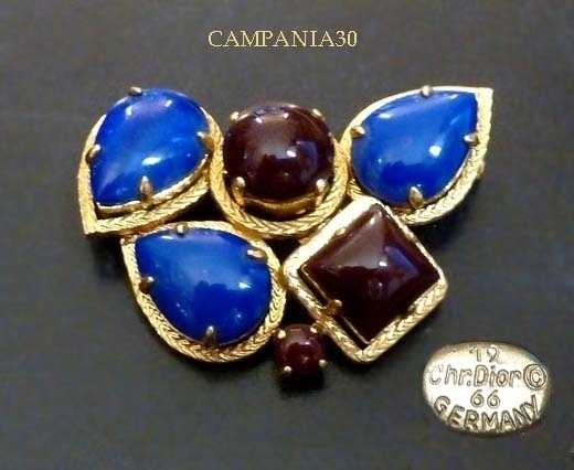 SB1696 - SPILLA "CHRISTIAN DIOR" 1966 - LE COLLEZIONI  DI CAMPANIA30