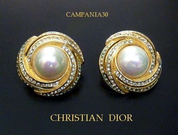 OE159 - ORECCHINI "CHRISTIAN DIOR" ANNI '80 - LE COLLEZIONI  DI CAMPANIA30