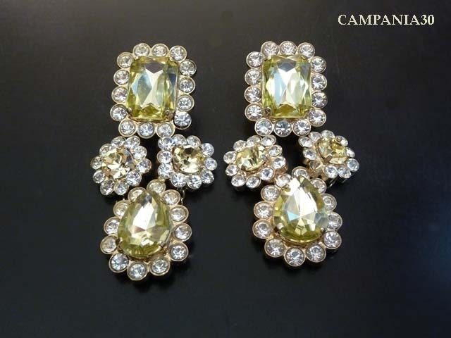 OE178 - ORECCHINI STRASS ANNI '90 - LE COLLEZIONI  DI CAMPANIA30