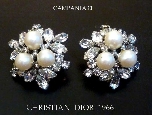 OE183 - ORECCHINI "CHRISTIAN DIOR"  1966 - LE COLLEZIONI  DI CAMPANIA30