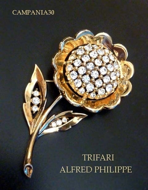 SB1819 - GRANDE SPILLA GIRASOLE "TRIFARI" ANNI '50 - LE COLLEZIONI  DI CAMPANIA30