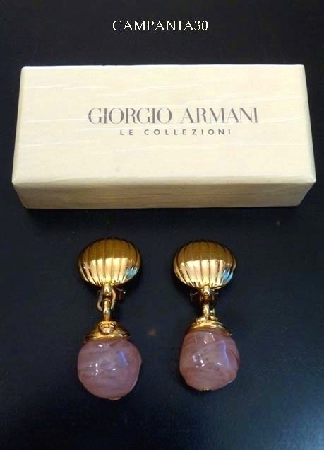 OE185 - ORECCHINI "GIORGIO ARMANI"  ANNI 2000 - LE COLLEZIONI  DI CAMPANIA30