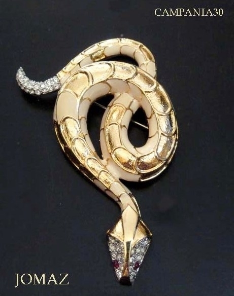 SB1875 - SPILLA SERPENTE "JOMAZ" ANNI '60 - LE COLLEZIONI  DI CAMPANIA30