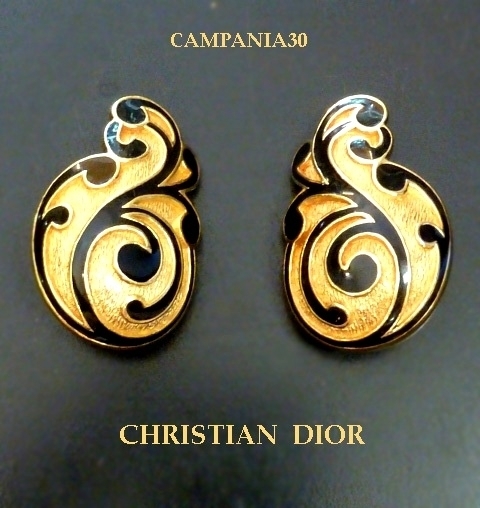 OE189 - ORECCHINI "CHRISTIAN DIOR" ANNI '90 - LE COLLEZIONI  DI CAMPANIA30