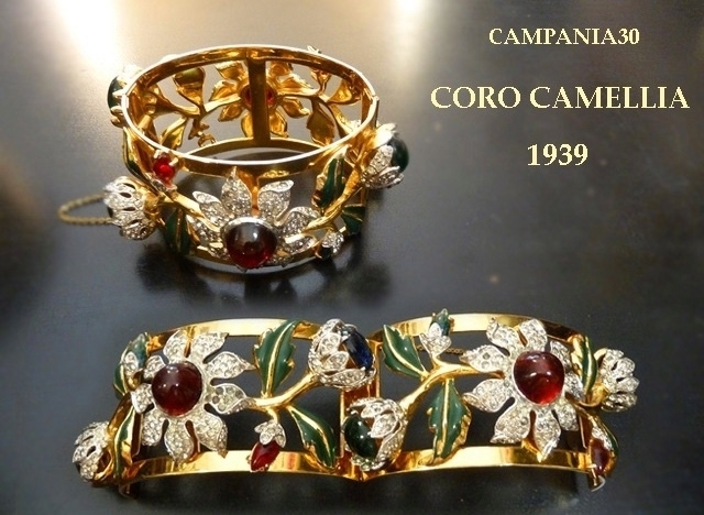 BRACCIALE CORO "CAMELLIA" BY ADOLPH KATZ  1939 - LE COLLEZIONI  DI CAMPANIA30