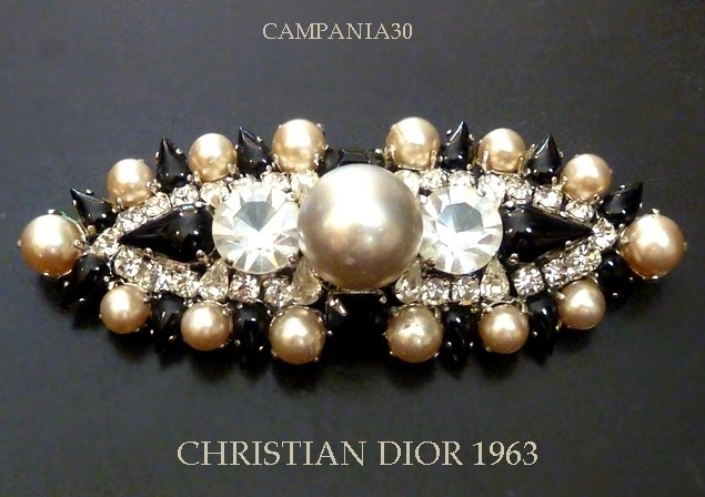 SB1883 - SPILLA "CHRISTIAN DIOR" 1963 - LE COLLEZIONI  DI CAMPANIA30