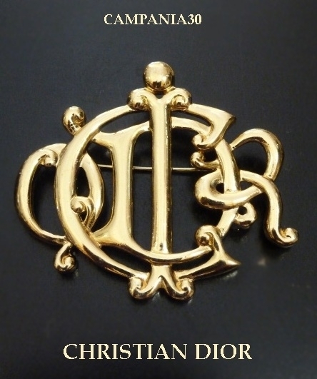 SB1898 - SPILLA LOGO "CHRISTIAN DIOR" ANNI '80 - LE COLLEZIONI  DI CAMPANIA30